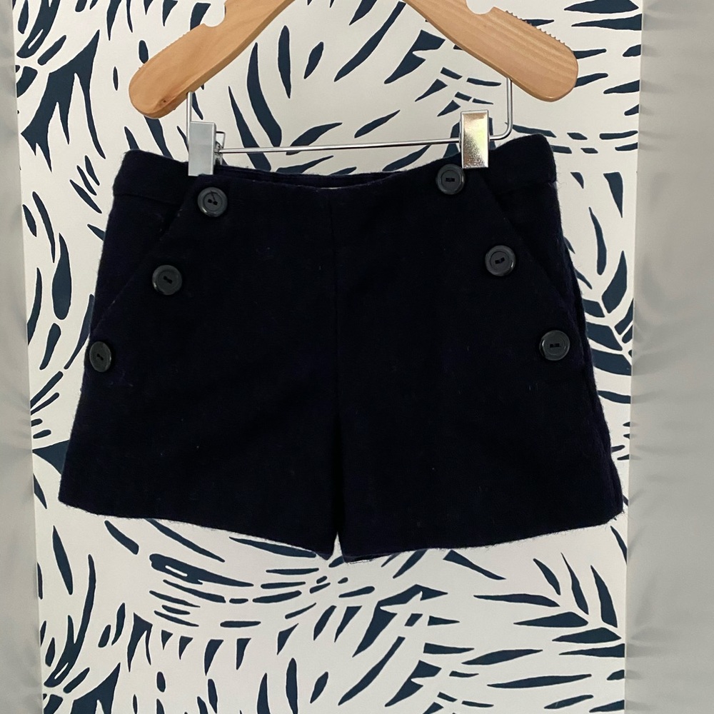 ❤️Zara❤️Wool Sailor Button Shorts
